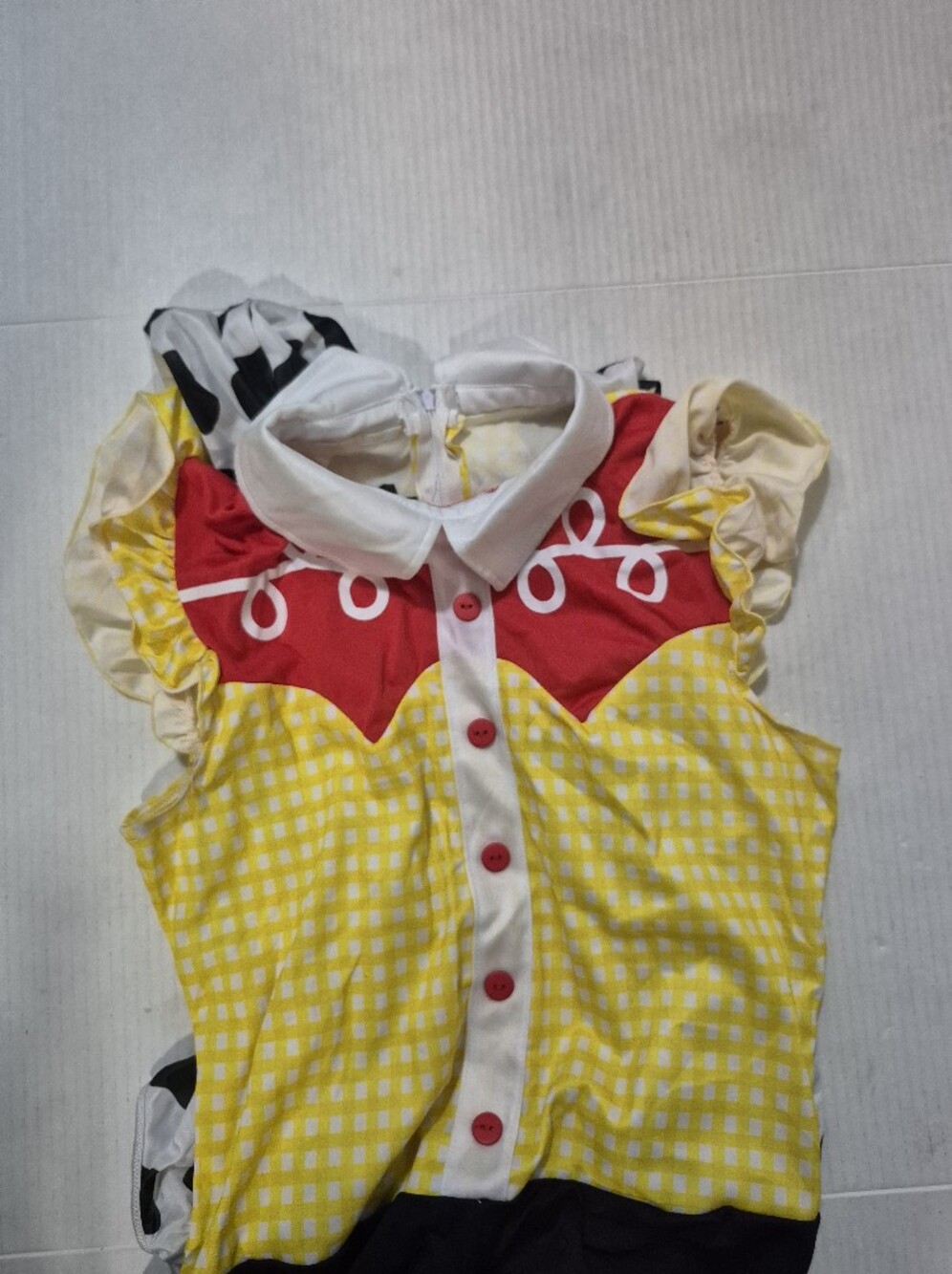 Leg Avenue Yellow & Black Giddy Up Cowgirl Costume - Picture 5 of 8